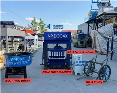 Multifunktionale Blockmaschine in Großbritannien